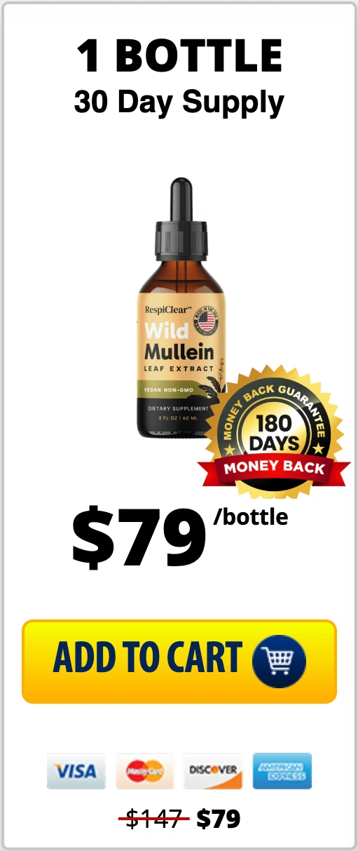 RespiClear one bottle